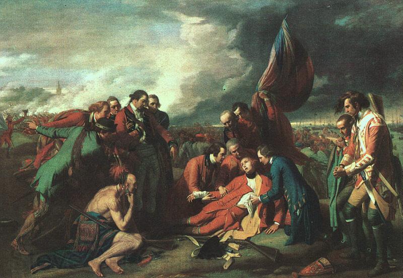 Benjamin West The Death of Wolfe Spain oil painting art